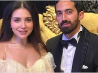 Ahmed Taymour and Egyptian actress Mai Ezz Eldin