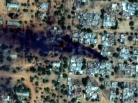 آثار حرق في الفاشر