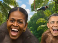 Trump under fire after posting video depicting Obama and his wife as monkeys