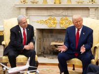 الرئيس الأمريكي دونالد ترامب ورئيس الوزراء الإسرائيلي بنيامين نتنياهو