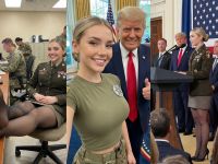 Jessica Foster and trump 