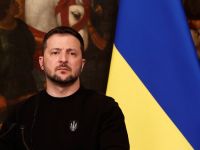 الرئيس الأوكراني فولوديمير زيلينسكي في إيطاليا