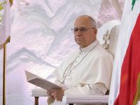 بيروت، لبنان - 1 ديسمبر 2025 - زيارة البابا ليو الرابع عشر إلى لبنان.