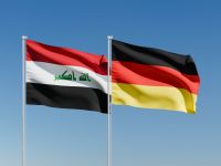 علم العراق وألمانيا 