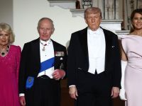 Donald Trump / Melania Trump / King Charles / Queen Camilla