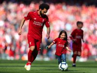 محمد صلاح وابنته