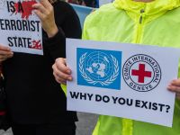 Ukraine protest signs