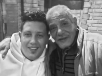 فيديو مؤثر...انهيار حمو بيكا في جنازة والده