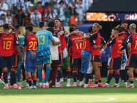 فرحة منتخب إسبانيا بالفوز بلقب كأس العالم 2026