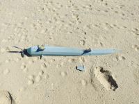 Aerial object carrying explosives