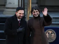 Rama Duwaji and Zohran Mamdani