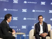 Vishal Garg speaking on stage