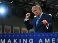 Trump dancing
