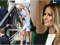 Donald Trump and Natalie Harp