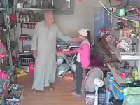 Syrian elderly sexually harasses
