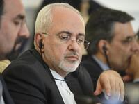 Iran's Foreign Minister Mohammad Javad Zarif attends a meeting with his Russian and Turkish counterparts in Moscow on April 28, 2018. Alexander NEMENOV / AFP