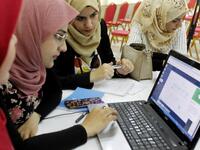 The first murmurs of this creative spirit were felt in 2013, but the Islamic State group's sweep across a third of the country the following year put many projects on hold.
SABAH ARAR / AFP