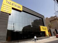 Iraqis attend a meeting at "The Station", Baghdad's incubator for would-be entrepreneurs, in the Iraqi capital on November 17, 2018.
SABAH ARAR / AFP