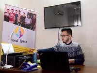 Stuck between an endless waitlist for a government job and a frail private sector, Iraqi entrepreneurs are taking on staggering unemployment by establishing their own start-ups.
Zaid AL-OBEIDI / AFP