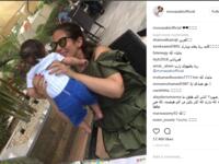منى زكي أنجبت مولودها الثالث "يونس" من زوجها الفنان أحمد حلمي يوم 3 يناير
