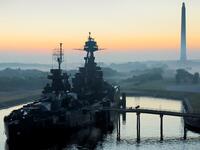 Last remaining American battleship to have served in the war (Twitter)