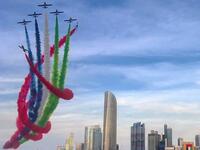 Ground-breaking aerial display that shows how unity can achieve outstanding results (Twitter)