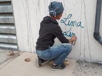 Artist during Baladk project (Facebook)