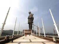 Statue Of Unity in India. (Twitter)