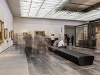 A general view shows a room at the Louvre Abu Dhabi Museum during tour (Twitter)