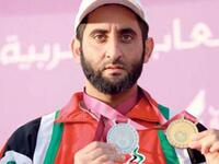 HH Sheikh Saeed bin Maktoum Al Maktoum shoots for a UAE medal in London 2012