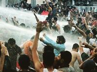 Protest in Iraq (Twitter)