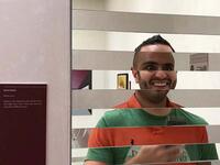 Optical illusions in Museum of Illusions in Dubai (Twitter)