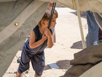 Zaatari refugee camp 