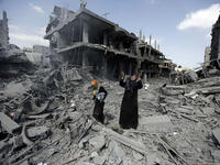 gaza destruction
