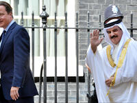 King of Bahrain visit london 