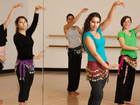 belly dancing six pack abs