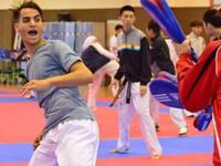 Olympic gold medalist taekwondo champion Ahmad Abughaush 