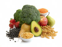 healthy food vegetables fibres 
