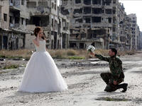 Wedding in Homs