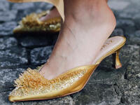 For the shoes category the winner was Moroccan brand Zyne for outstanding footwear representing traditional 