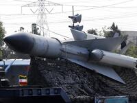 An Iranian military truck carries parts of a S-300 air defence missile system during a parade on the occasion of the country's annual army day on April 18, 2018, in Tehran.This is part of Iran's new military industrialization which is being revamped. ATTA KENARE / AFP
