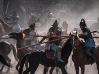 A mock battle at the opening ceremony of the World Nomad Games, held this month in Kyrgyzstan (nytimes.com)