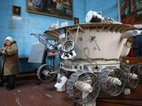 The wooden church in central Ukraine is one of thousands of buildings that were repurposed or simply destroyed during an anti-religion campaign in the Soviet era.
ALEKSEY FILIPPOV / AFP