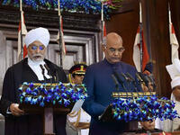 أدى رام نات كوفيند اليمين في الخامس والعشرين من شهر يوليو 2017 