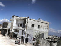 Located in the once-restive Idlib district, residents of Syria's northwestern town of Kfar Lata were pouring out by the thousands a year into the Syrian conflict in 2012. Once home to 10,000 Syrians, a TIME photographer spent the day with what appeared to be the very last family inhabiting the dilapidated village in 2013.