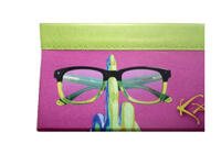 middle finger eyeglass case