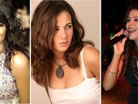 Egyptian actress Ruby, Dunya Ghanem, Carole Samaha.