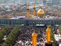 Battle of Karbala: Ashura marks the anniversary of the 'Battle of Karbala' when
Imam Hussain ibn Ali, the grandson of the Prophet Muhammad, Peace Be Upon Him (PBUH), with his family and 72 supporters
was killed by the forces of the second Umayad caliph Yazid. (Imam Hussein Shrine pictured)
