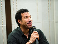 Lionel Richie- another suspect to the charge of taking blood stained money from Gaddafi.