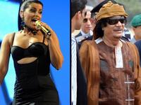Nelly Furtado: First pop star act to come out in shame on Twitter that in 2007 she'd been paid a million bux to perform for the Gaddafi crew, and has donated that sum to charity now.